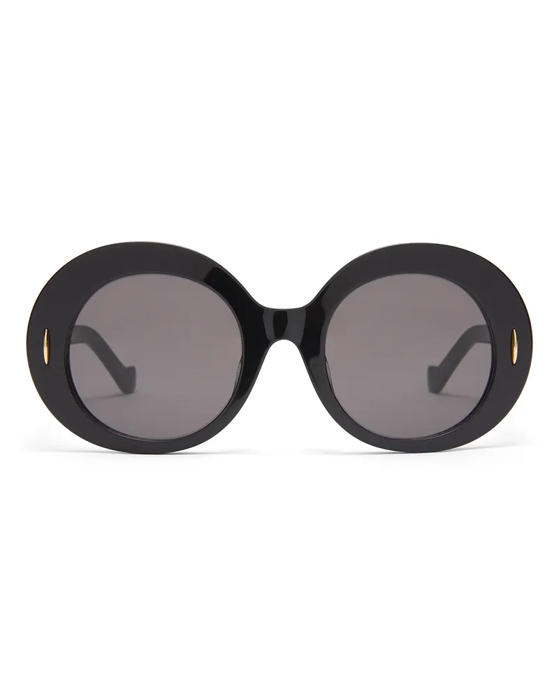Loewe Luxury Round Screen sunglasses Black