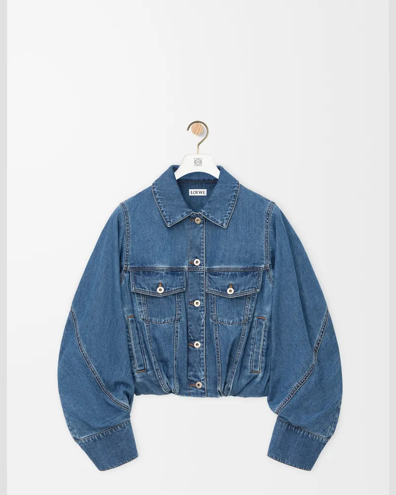 Loewe Jacket In Denim Size Mujer Light