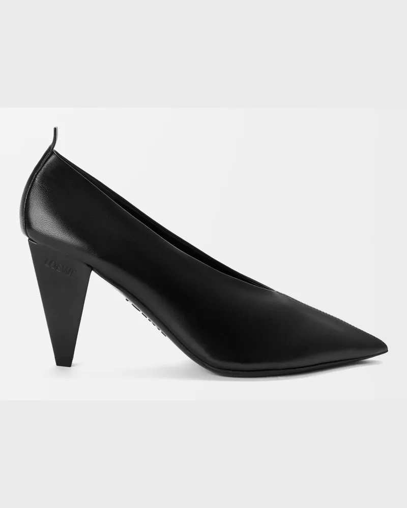 Loewe Origami Cubic Pump In Lambskin Size Mujer Black