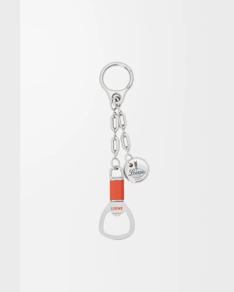 Loewe Bottle Opener Charm Mujer Silver