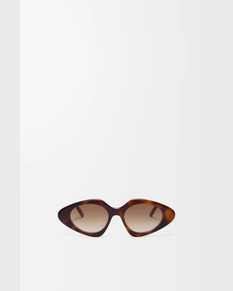Loewe Triangle Slim Sunglasses Mujer Havana