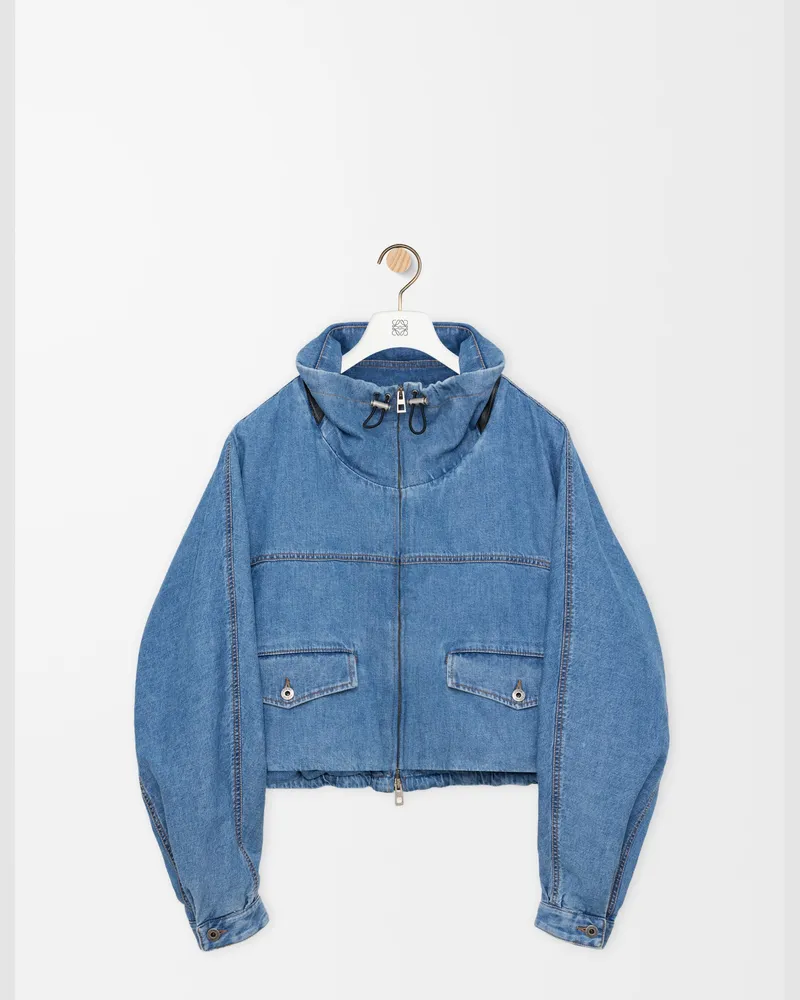 Loewe Jacket In Denim Size Mujer Light