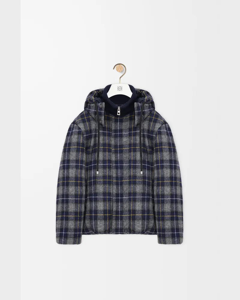 Loewe Puffer Jacket In Wool Size Hombre Dark