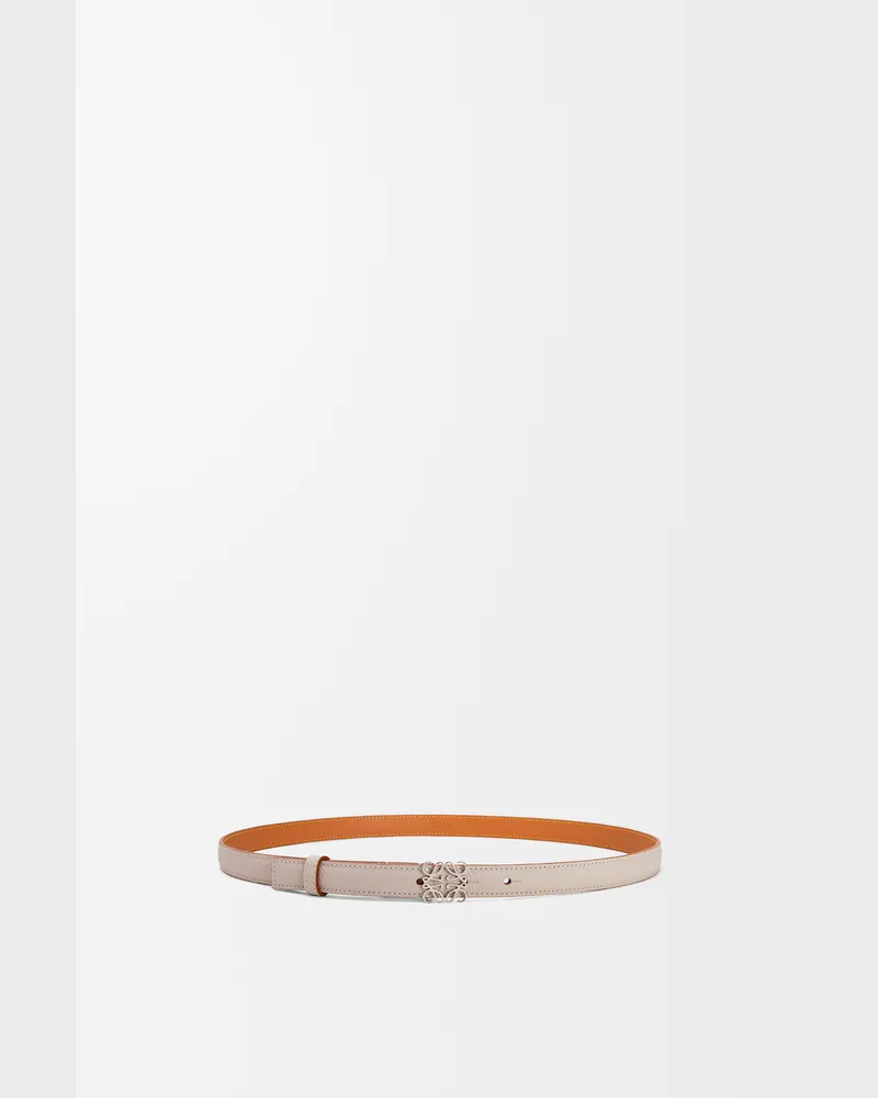 Loewe Anagram Belt In Pebble Grain Leather skin Size Mujer Light
