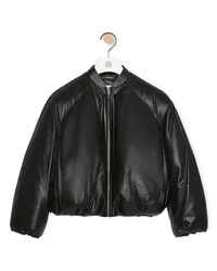 Loewe Luxury Padded bomber jacket in nappa lambskin Black