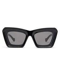 Loewe Luxury Beveled Cateye sunglasses Black