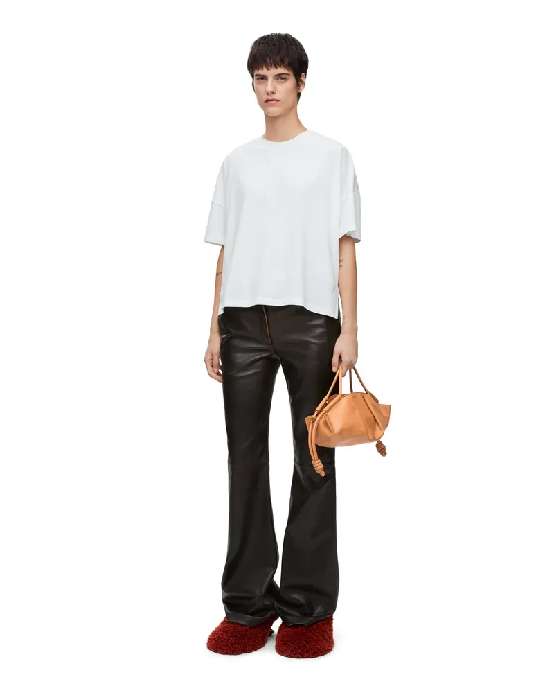 Loewe Luxury Boxy fit T-shirt in cotton White