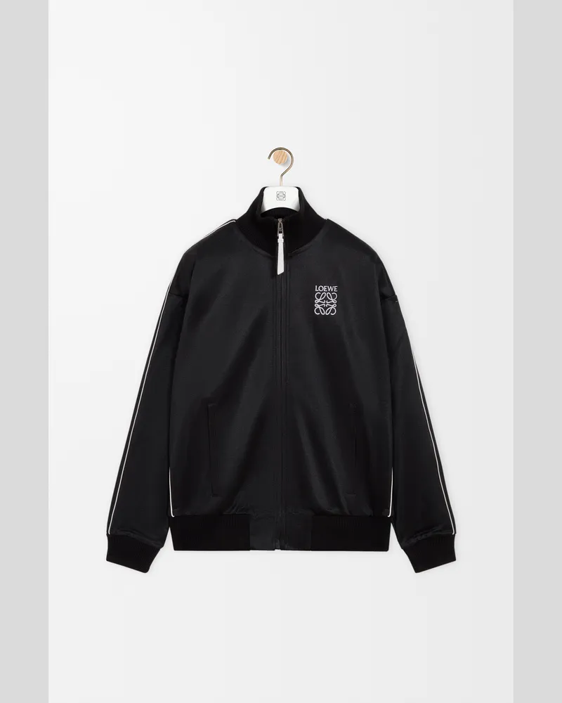 Loewe Tracksuit Jacket In Technical Jersey Size Hombre Black