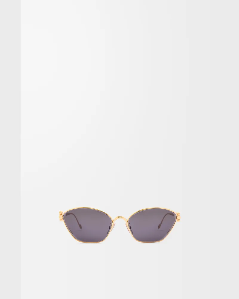 Loewe Anagram Hexagonal Sunglasses Mujer Smoke