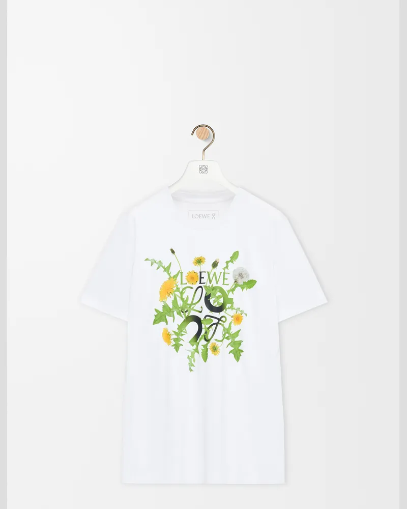 Loewe Active T-shirt In Technical Jersey Size Hombre White