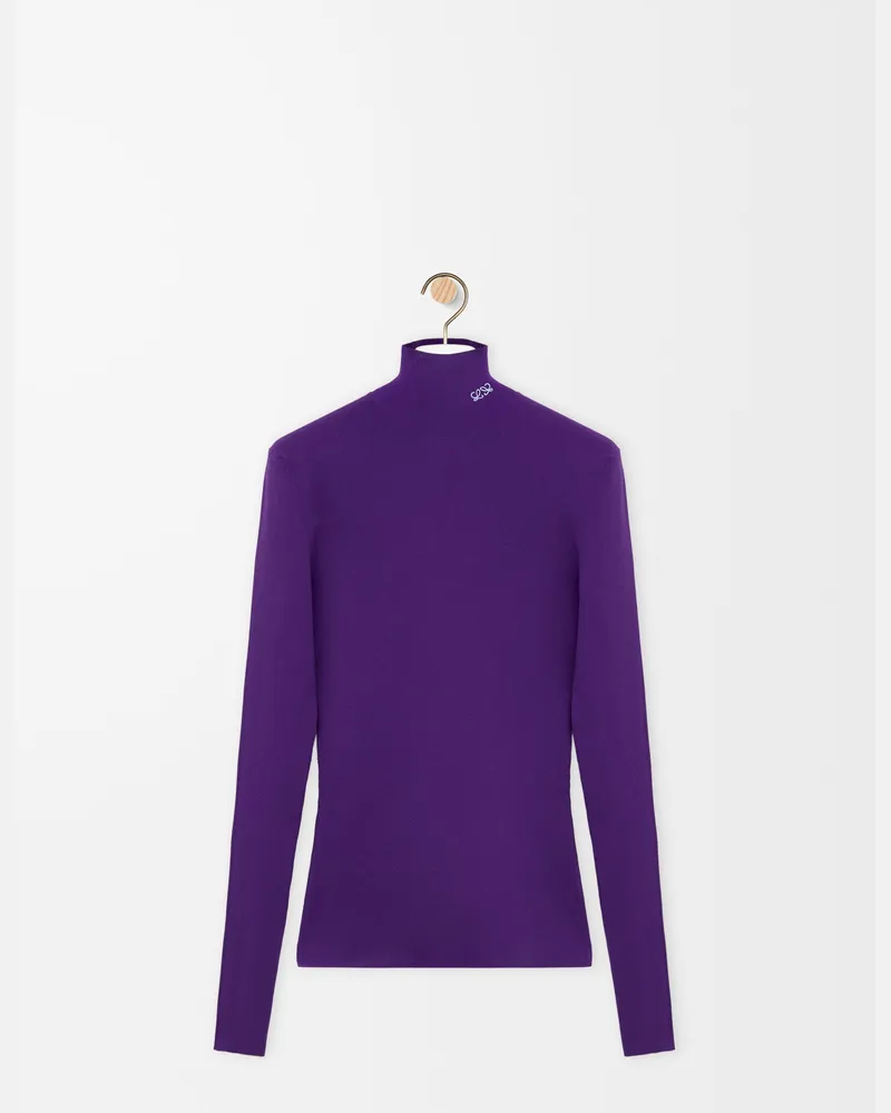 Loewe Top In Viscose Blend Size Mujer Purple