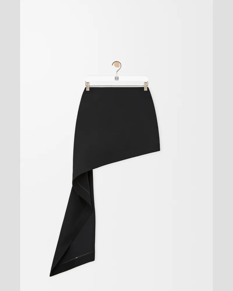 Loewe Skirt In Wool Size Mujer Black