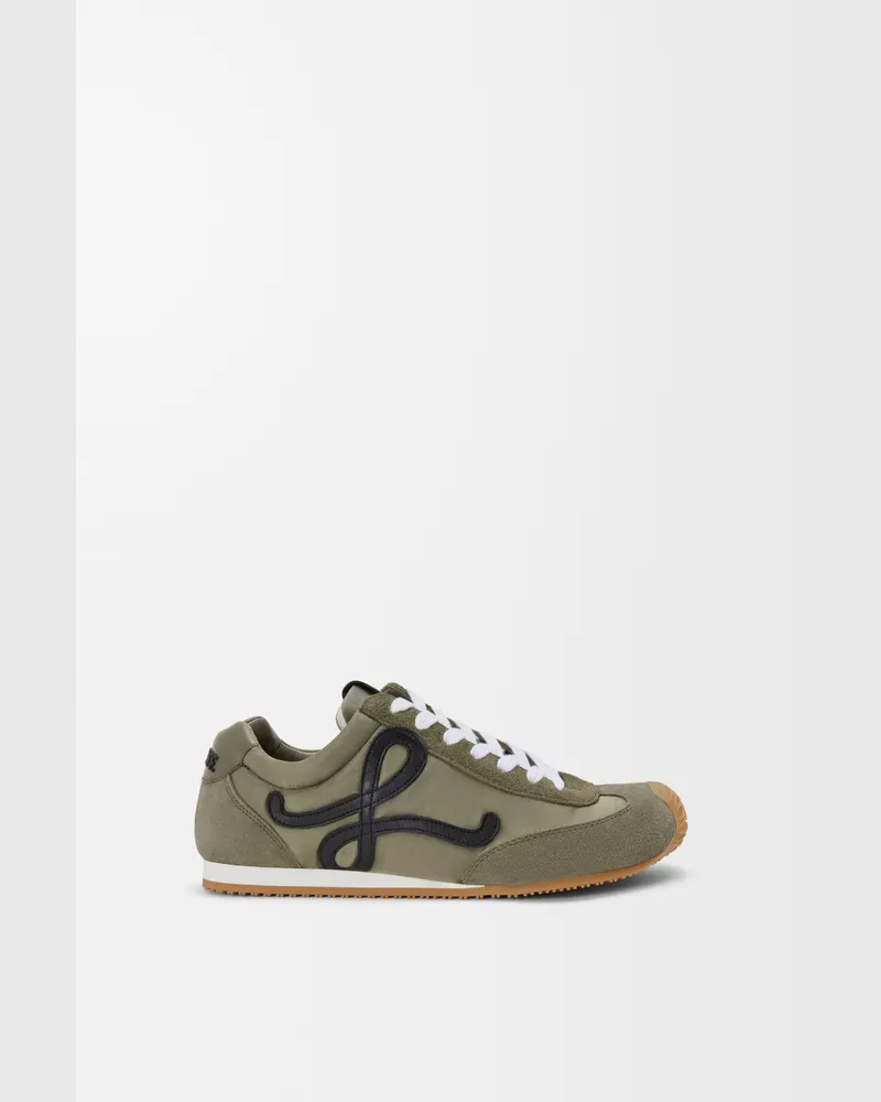Loewe Ballet Runner 2.0 In Nylon And Leather skin Size Hombre Light