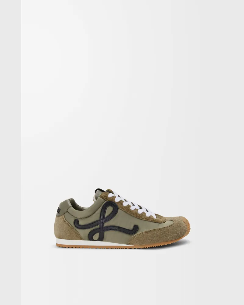 Loewe Ballet Runner 2.0 In Nylon And Leather skin Size Hombre Light