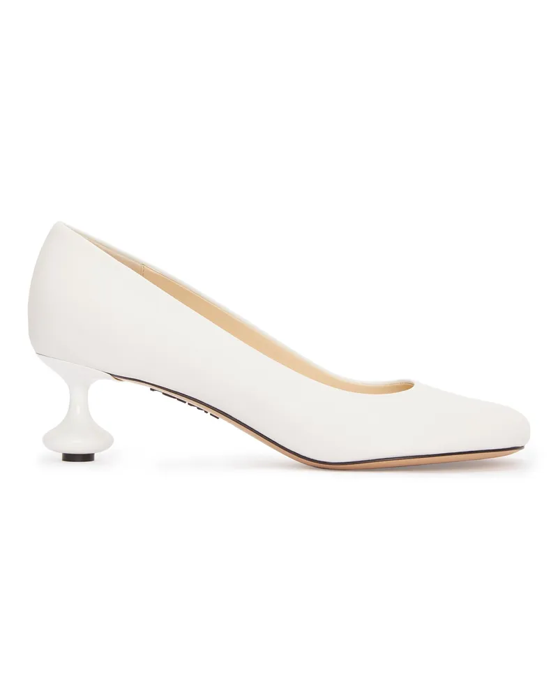 Loewe Luxury Toy pump in goatskin White