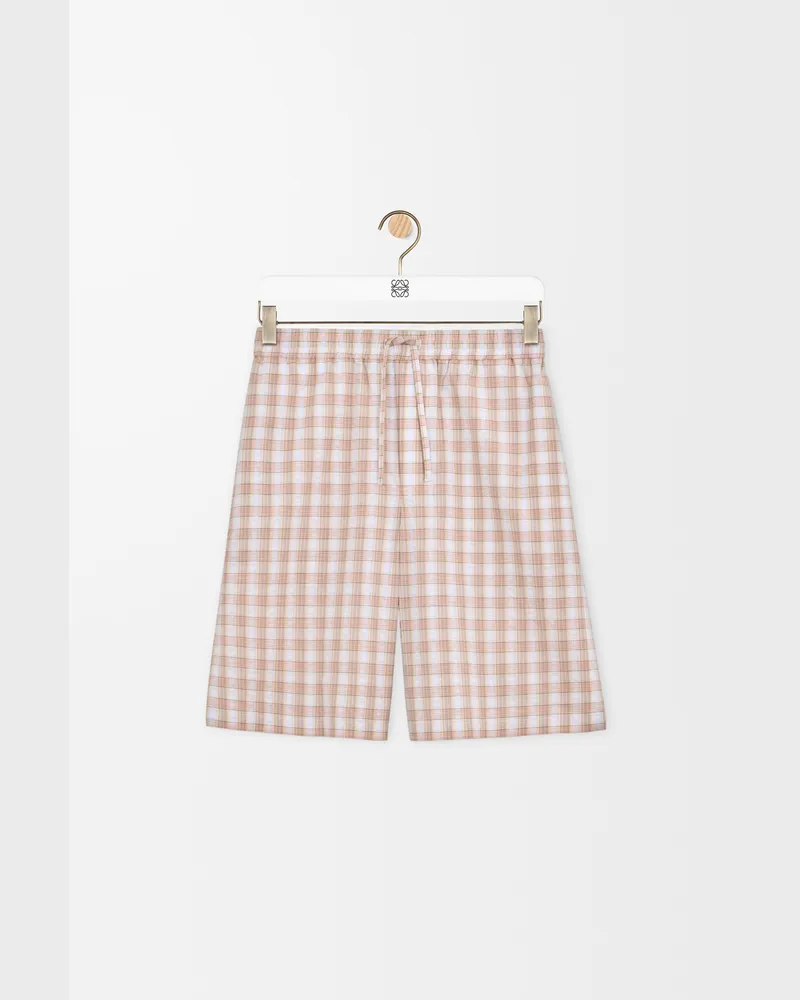 Loewe Shorts In Cotton Size Hombre Multicolor