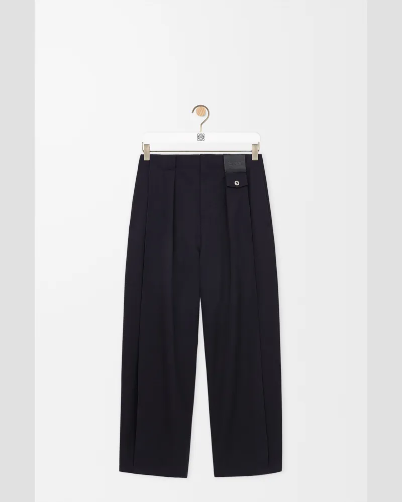 Loewe Trousers In Wool Size Hombre Dark