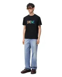 Loewe Luxury Relaxed fit T-shirt in cotton Black