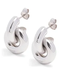 Loewe Luxury Donut link earrings in sterling silver Silver