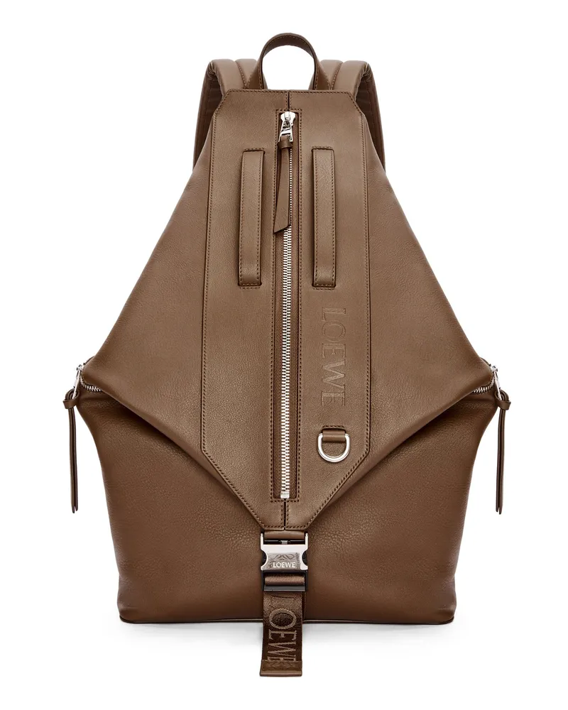 Loewe Luxury Convertible backpack in classic calfskin Winter