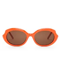 Loewe Luxury Mini Oval Slim sunglasses Bright