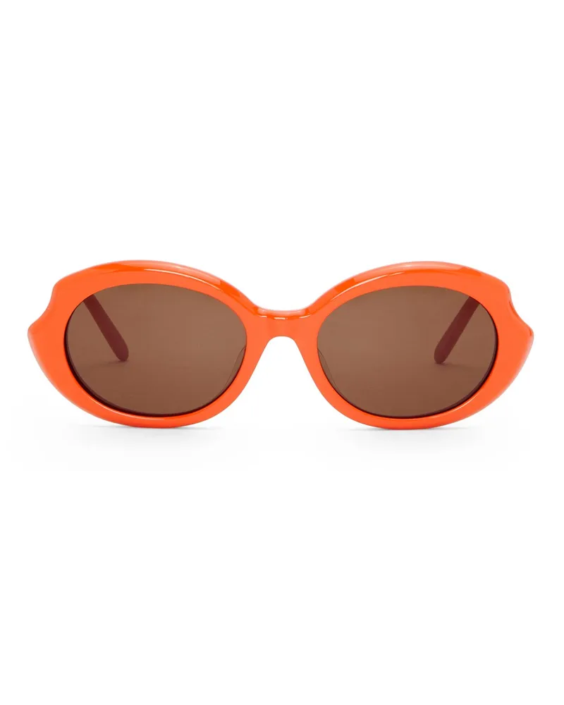 Loewe Luxury Mini Oval Slim sunglasses Bright
