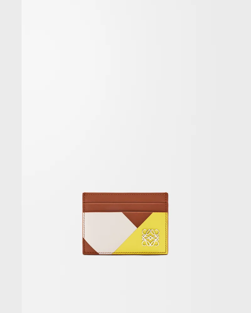 Loewe Anagram Plain Cardholder In Leather skin Mujer Multicolor