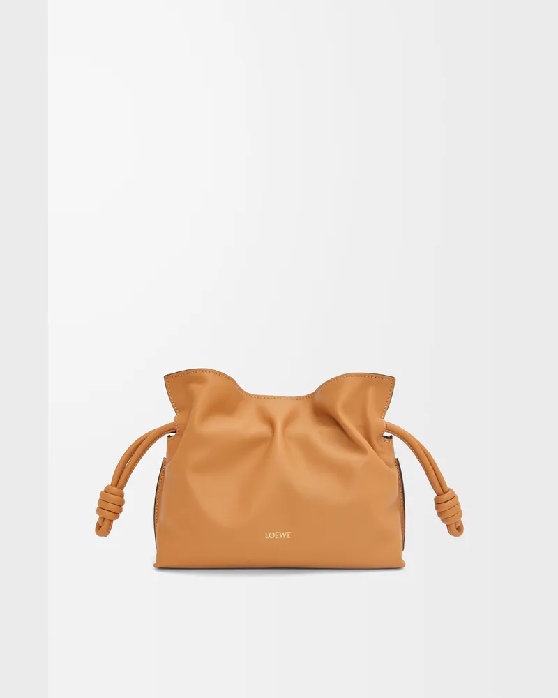 Loewe Mini Flamenco Clutch In Nappa Leather skin Mujer Warm