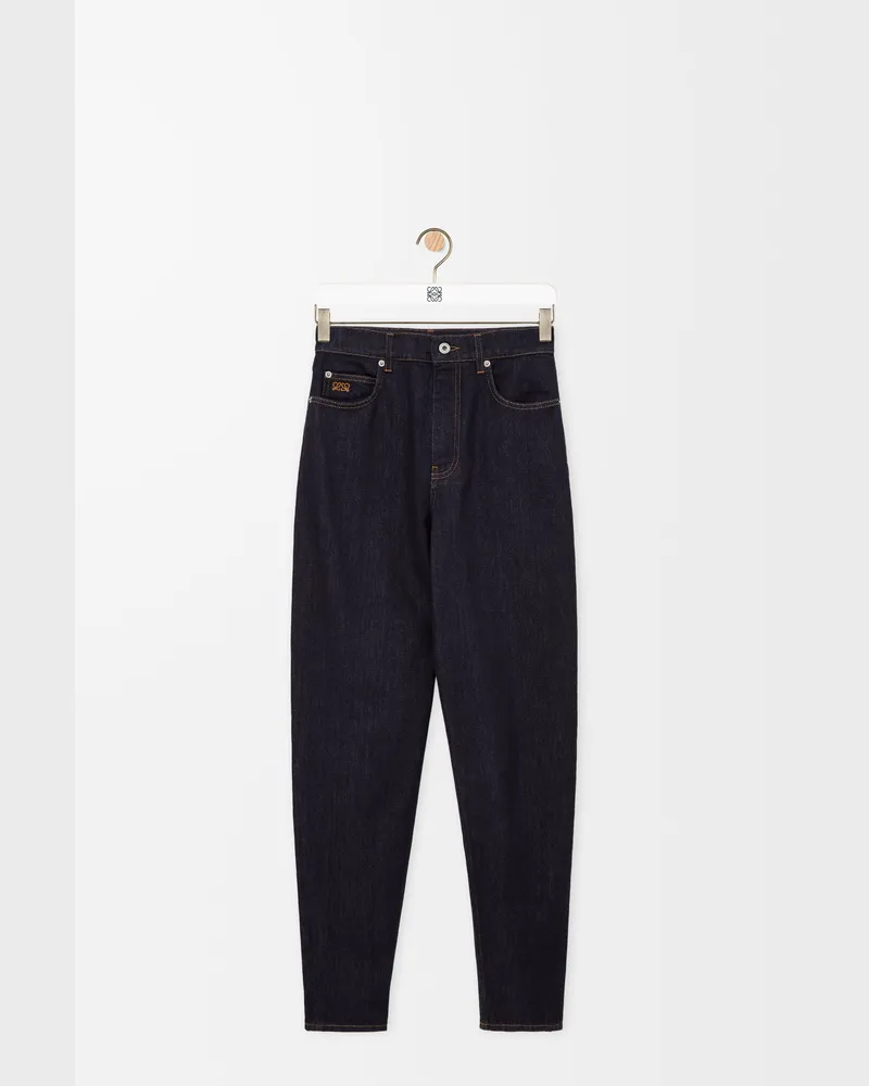 Loewe Jeans In Denim Size Mujer Dark