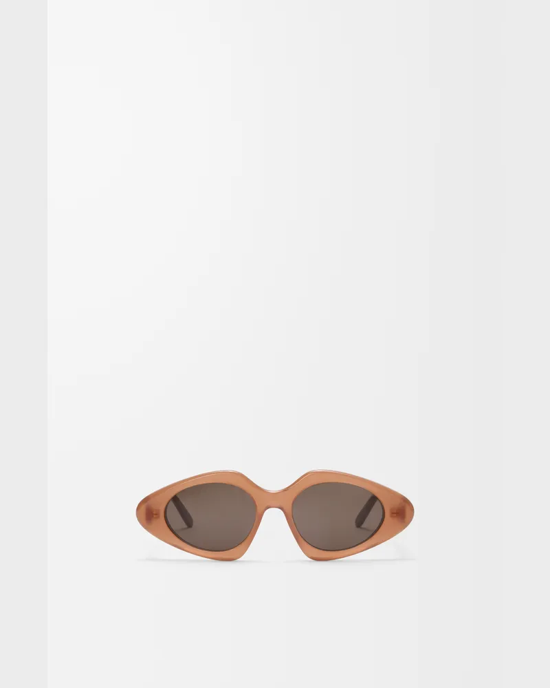 Loewe Triangle Slim Sunglasses Mujer Milky