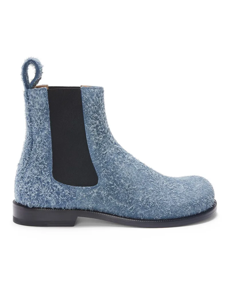 Loewe Luxury Campo Chelsea boot in brushed suede Raw