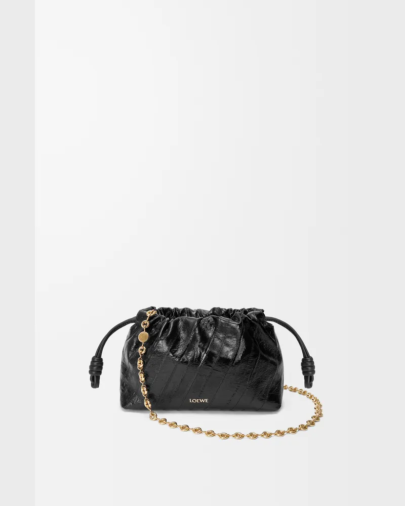 Loewe Mini Flamenco Purse In Hagfish Mujer Black