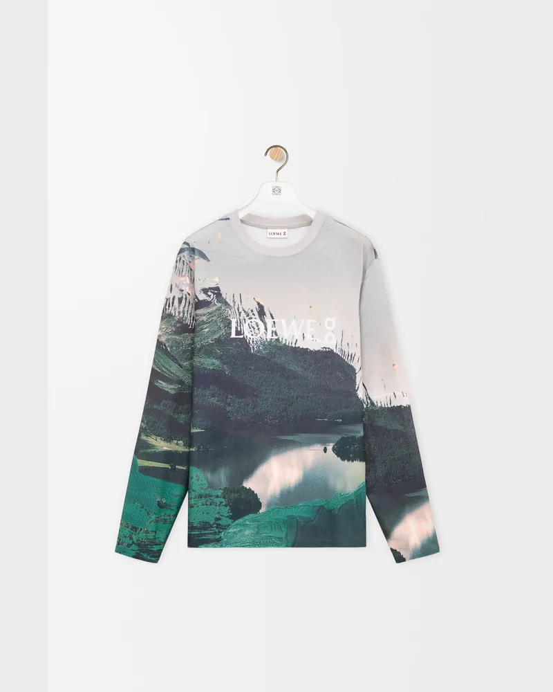Loewe T-shirt In Technical Jersey Size Hombre Multicolor