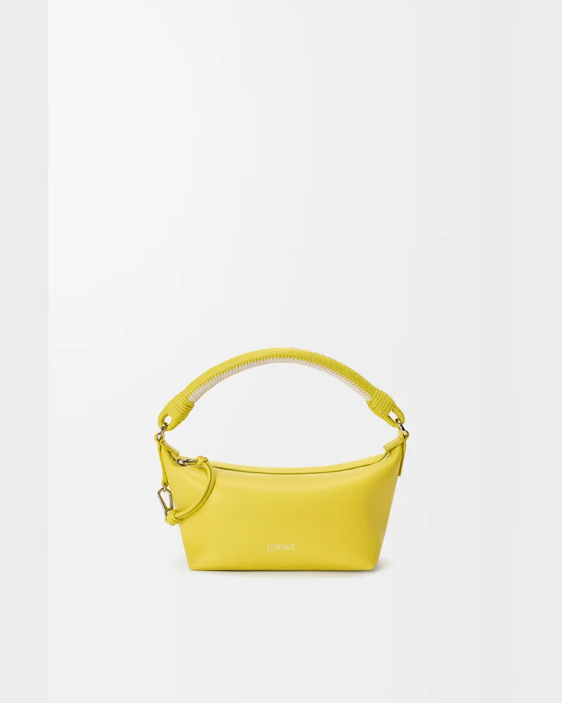 Loewe Cala Mini Bag In Mellow Nappa Lambskin Mujer Lemon