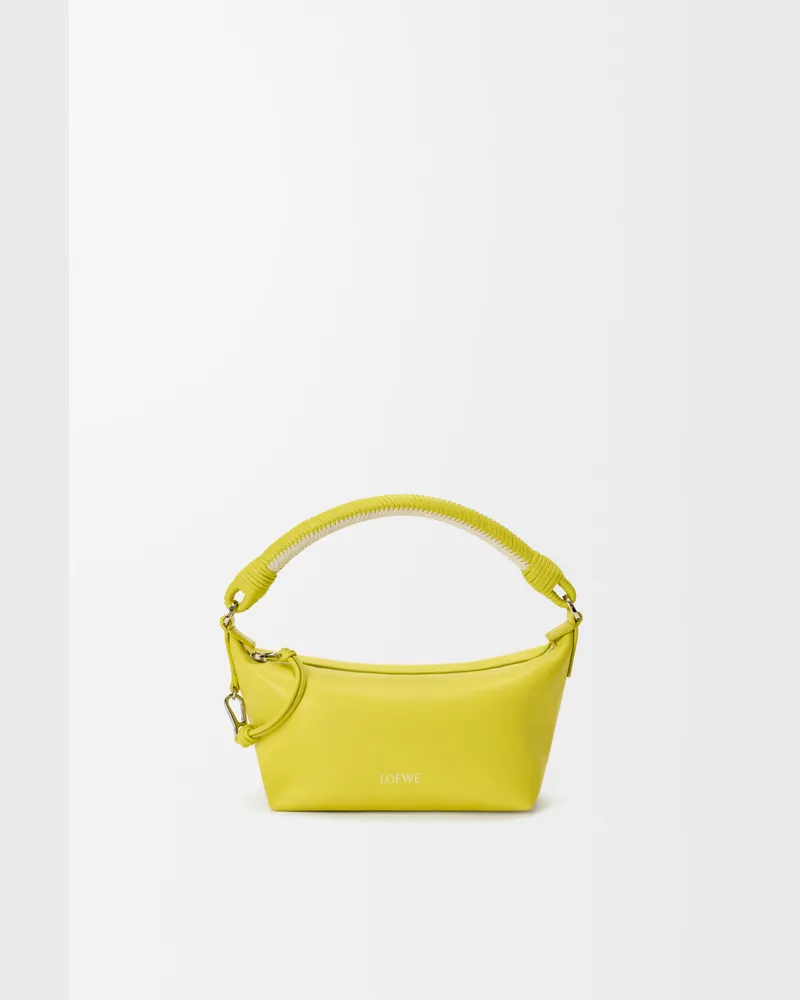 Loewe Cala Mini Bag In Mellow Nappa Lambskin Mujer Lemon