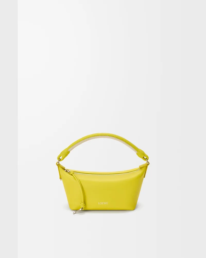 Loewe Cala Mini Bag In Mellow Nappa Lambskin Mujer Lemon