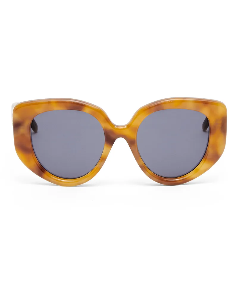 Loewe Luxury Butterfly sunglasses in acetate Shiny