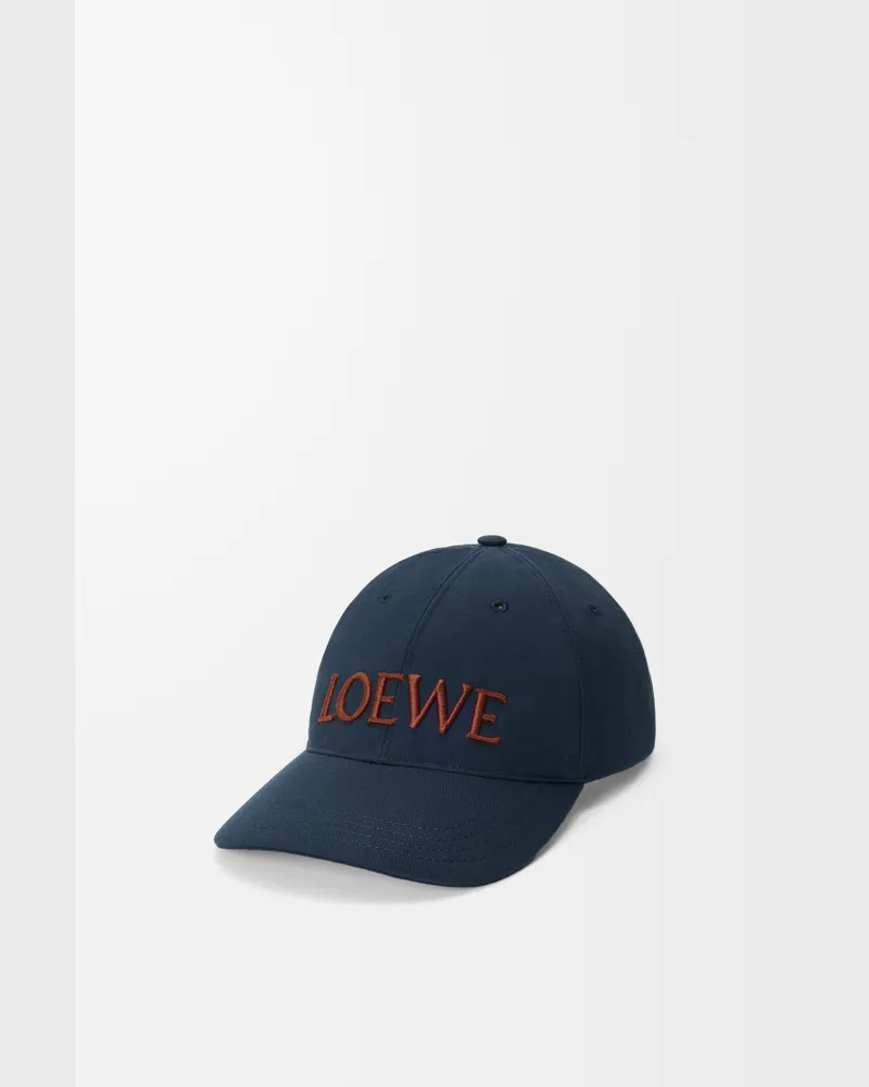 Loewe Loewe Cap In Canvas Size Mujer Deep