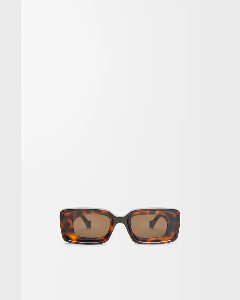 Loewe Rectangular Sunglasses Mujer Havana