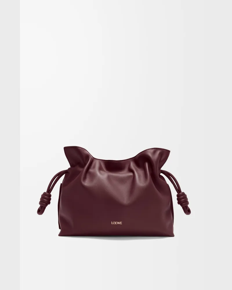 Loewe Medium Flamenco Clutch In Nappa Leather skin Mujer Dark