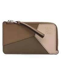 Loewe Luxury Puzzle coin cardholder in classic calfskin Winter