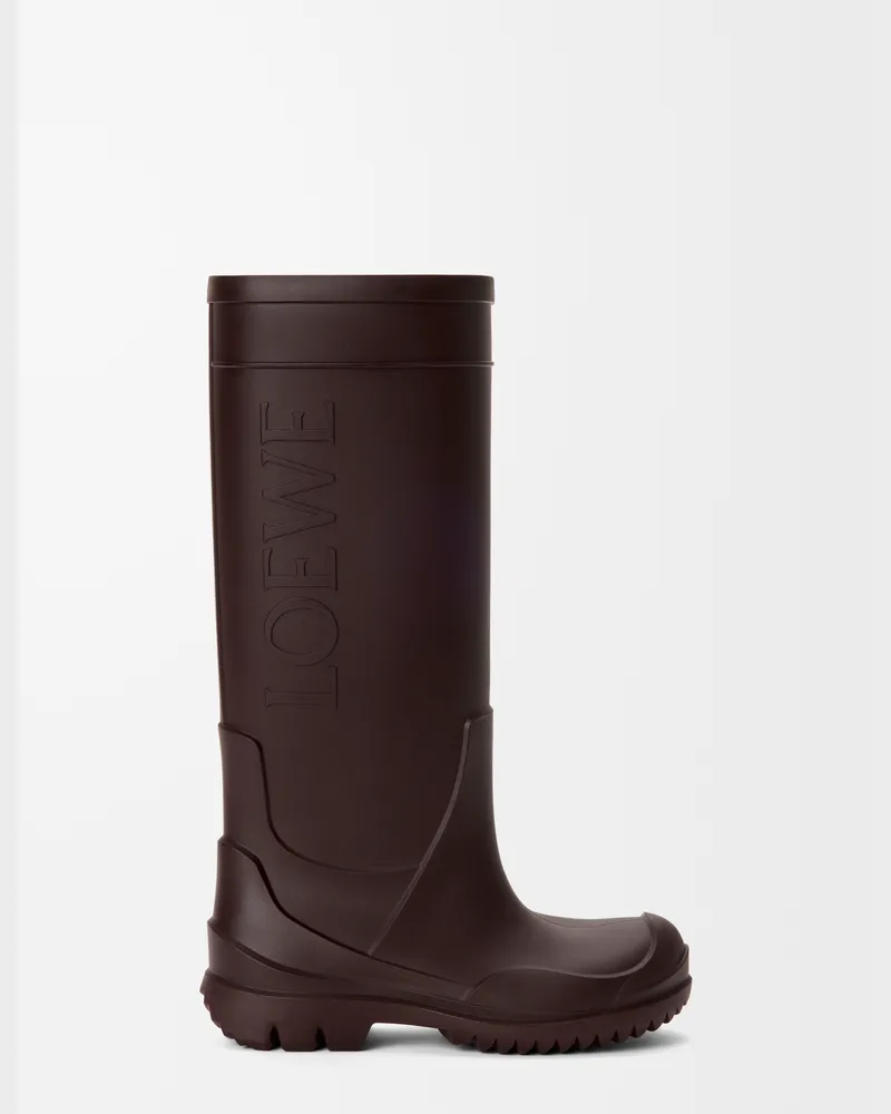 Loewe Storm Boot In Rubber Size Mujer Dark