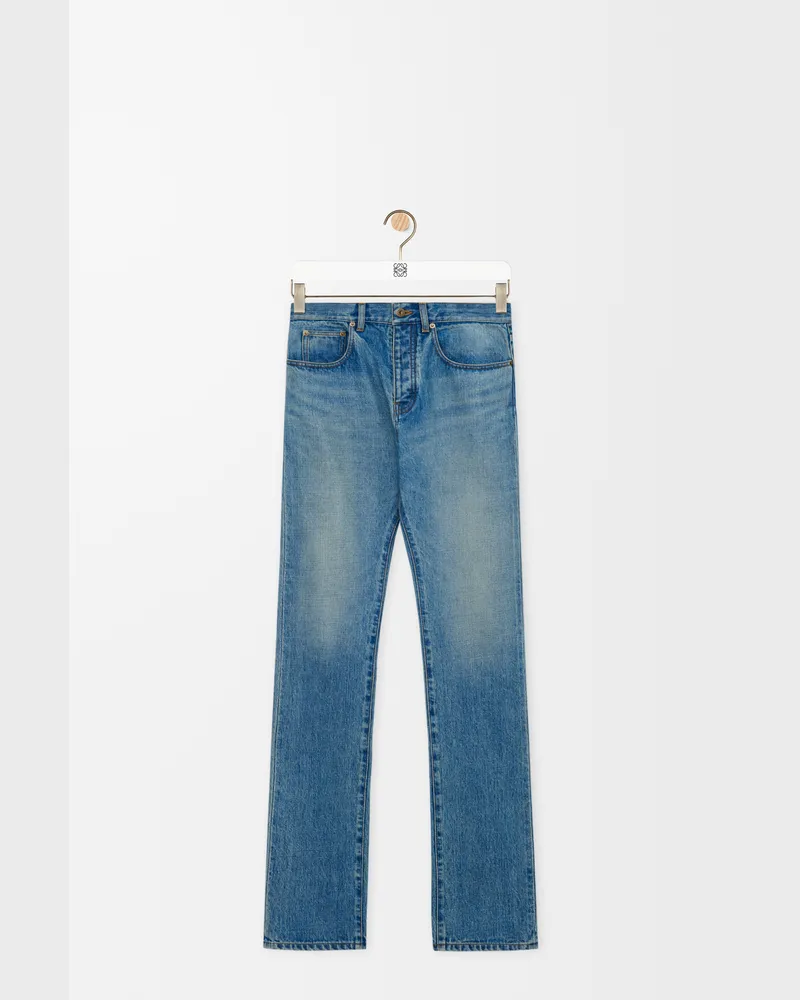 Loewe Slim Jeans In Denim Size Hombre Vintage