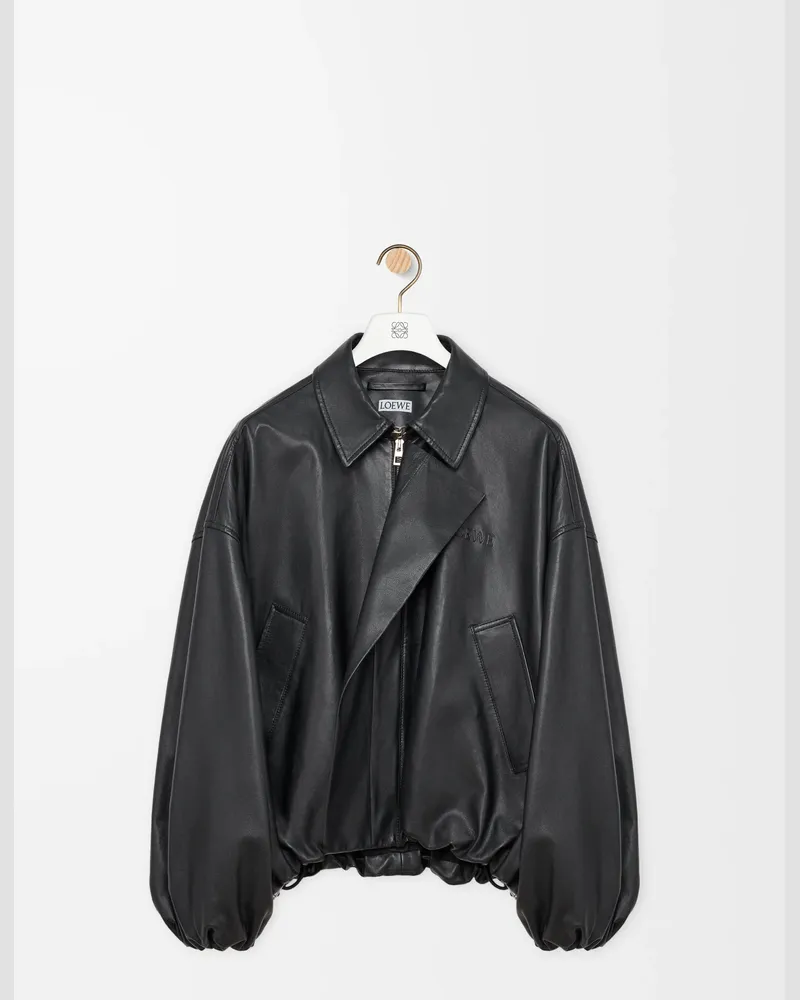 Loewe Jacket In Nappa Leather skin Size Mujer Black