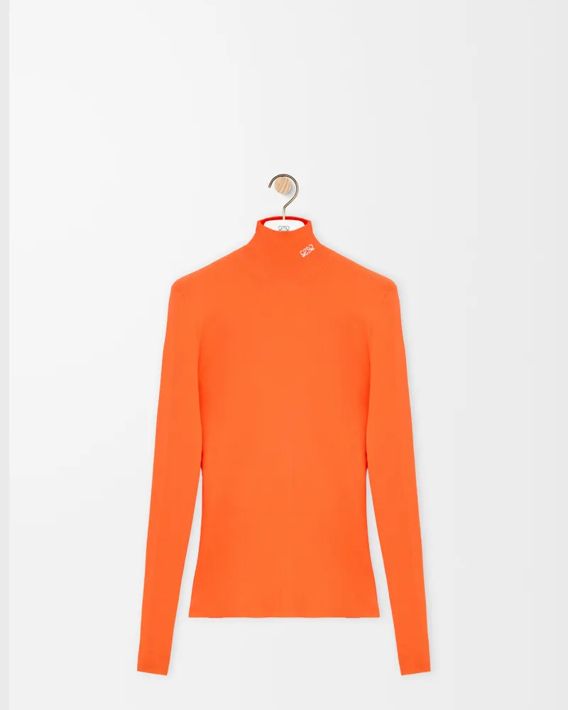 Loewe Top In Viscose Blend Size Mujer Orange