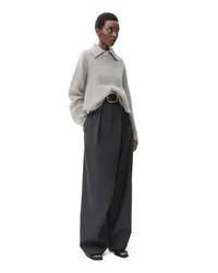 Loewe Luxury Wrap trousers in wool Anthracite