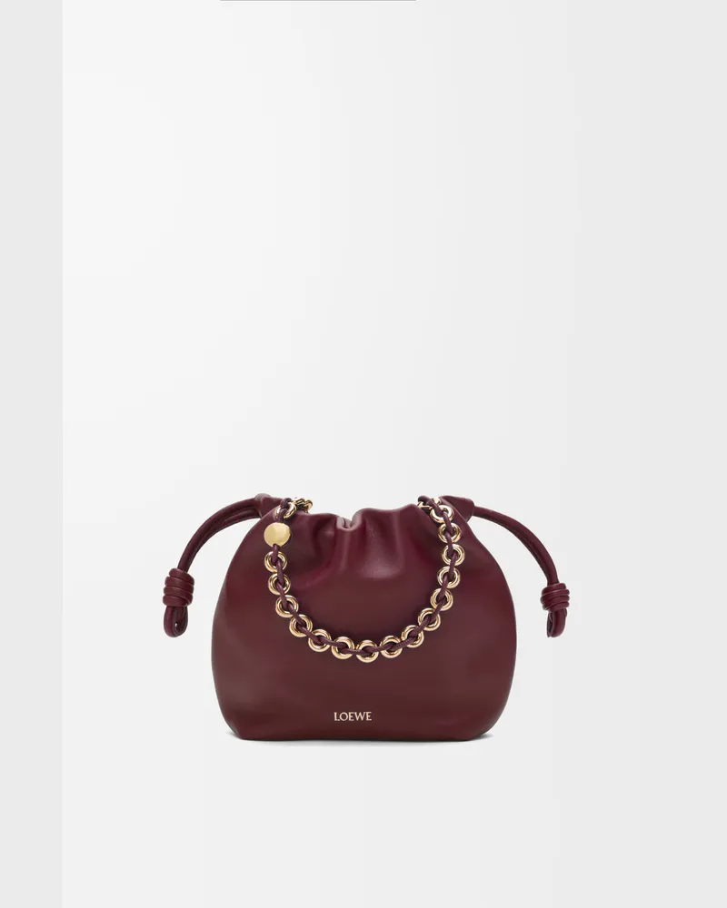Loewe Mini Flamenco Purse In Mellow Nappa Lambskin Mujer Dark