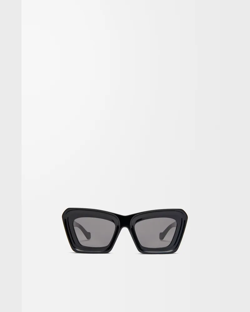 Loewe Beveled Cateye Sunglasses Mujer Black