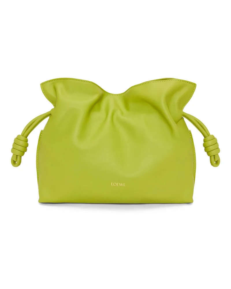 Loewe Luxury Medium Flamenco clutch in nappa calfskin Meadow