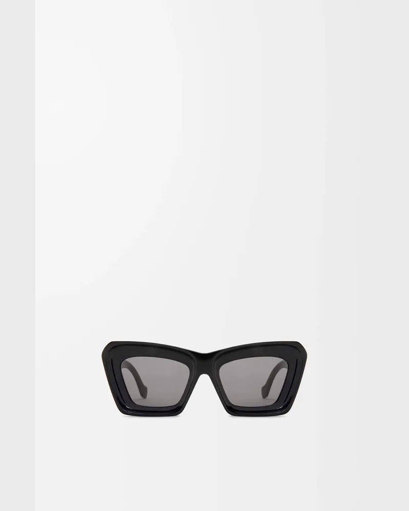 Loewe Beveled Cateye Sunglasses Mujer Black